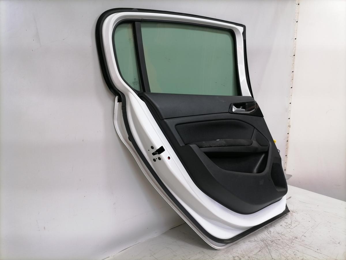 Peugeot 308 original T&uuml;r hinten links EWP Blanc Banquise Flie&szlig;heck Rohbau Bj.2021